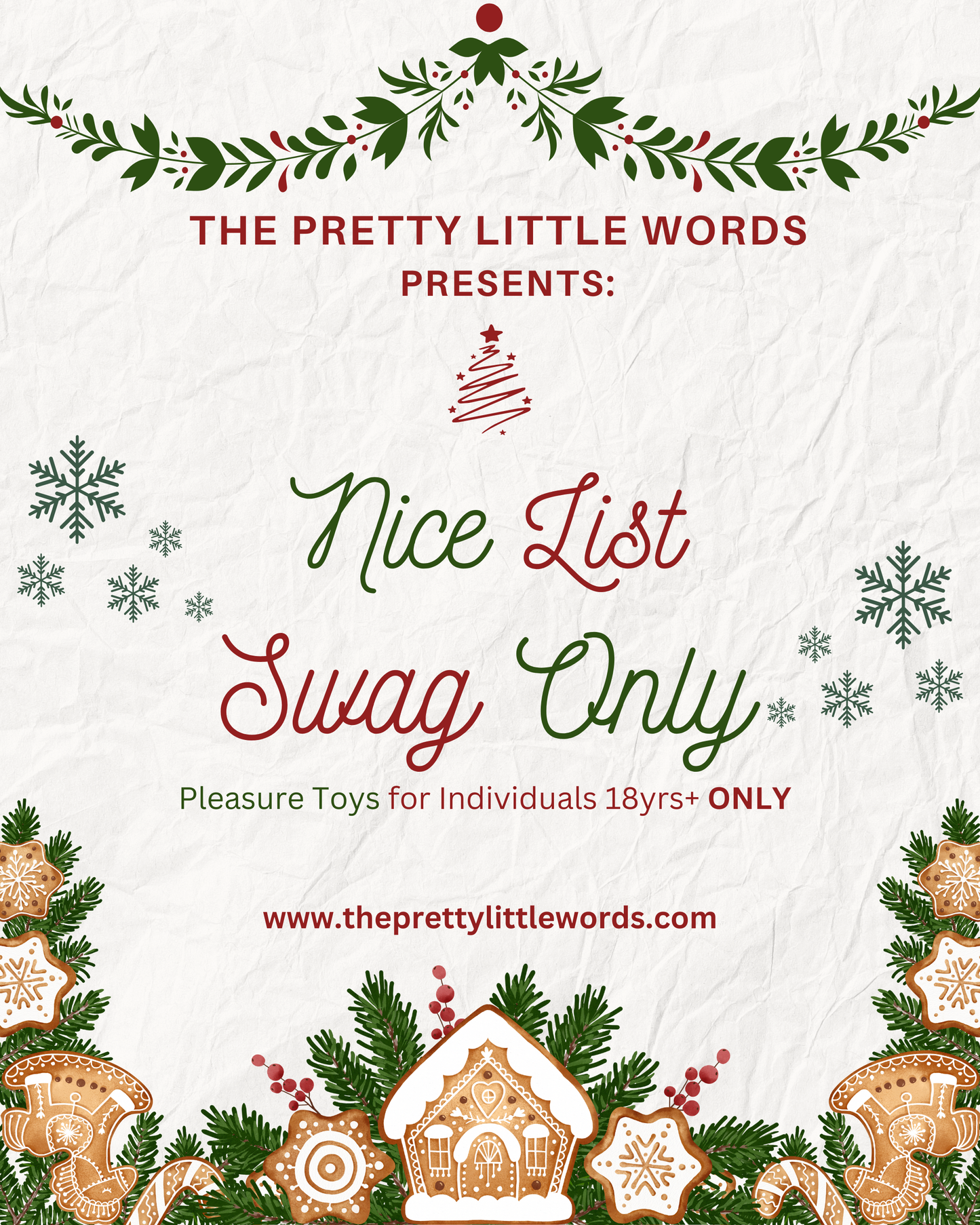 2025 Nice List Holiday Box SWAG ONLY