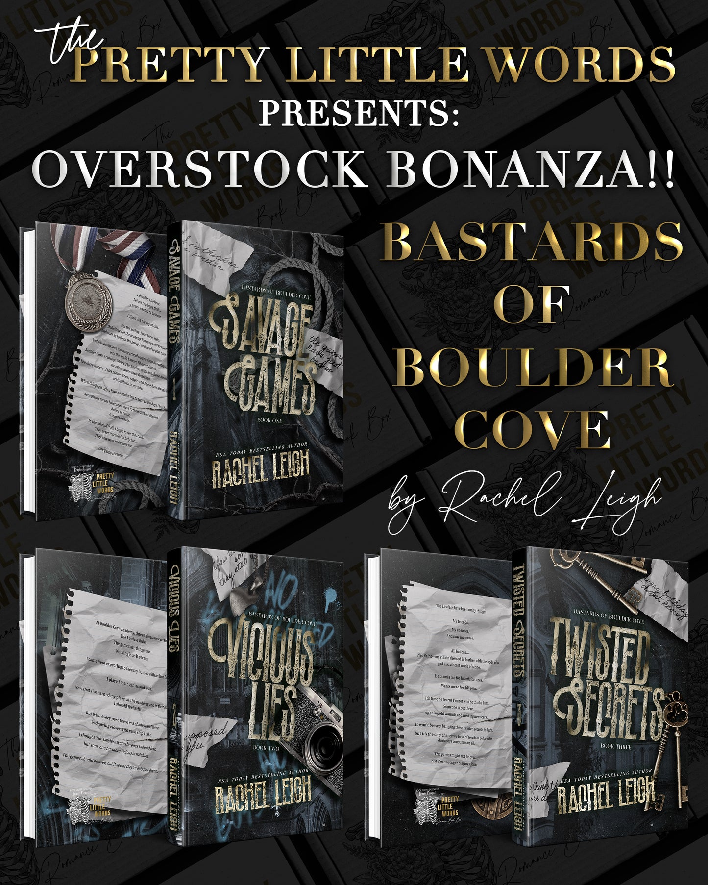 Bastards of Boulder Cove by Rachel Leigh