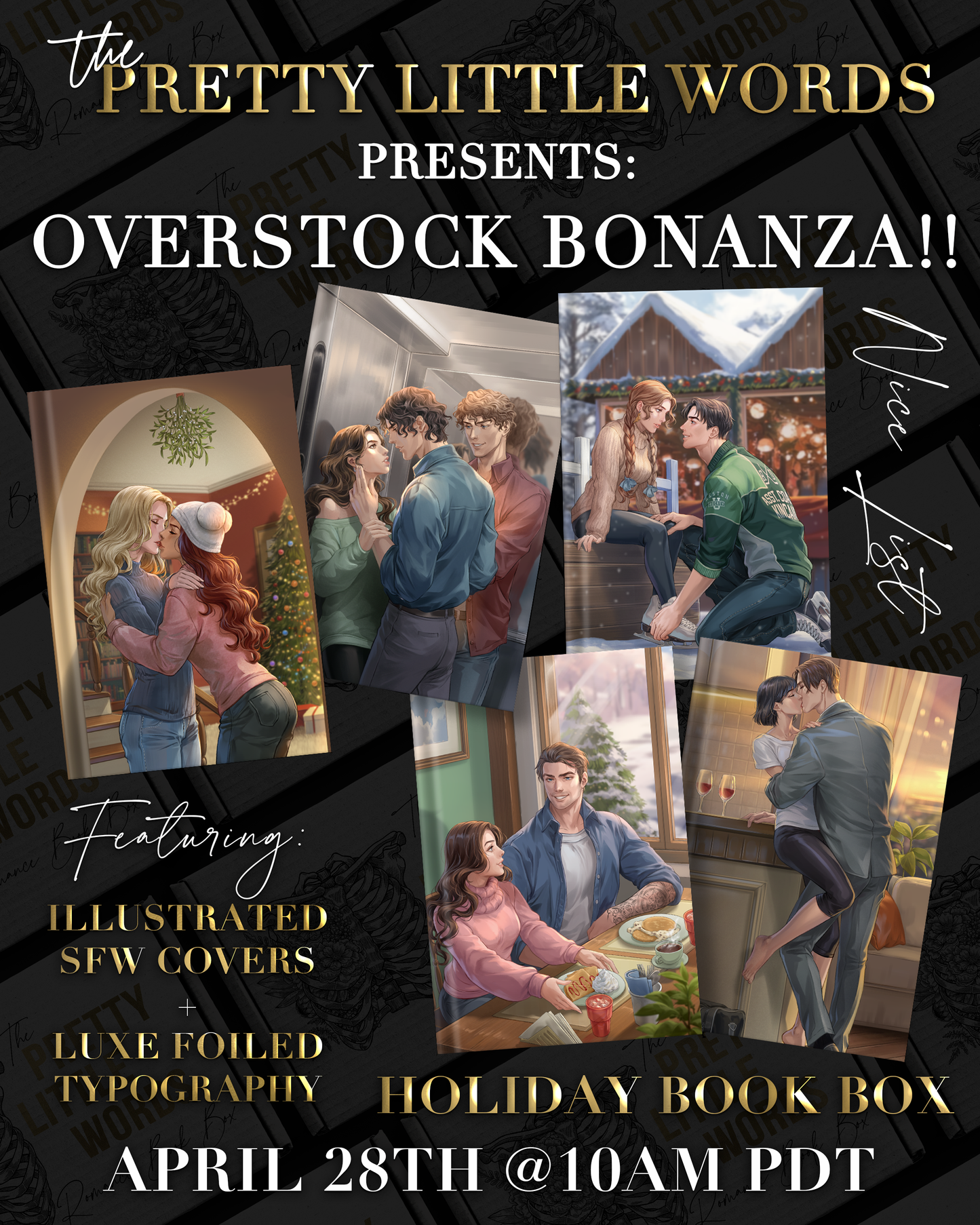 SINGLE BOOK - 2024 Holiday Books Overstock