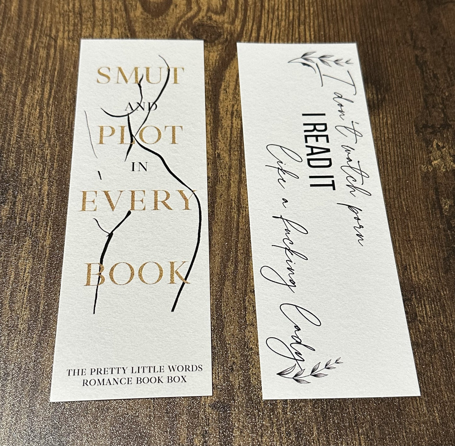 Paper Bookmarks