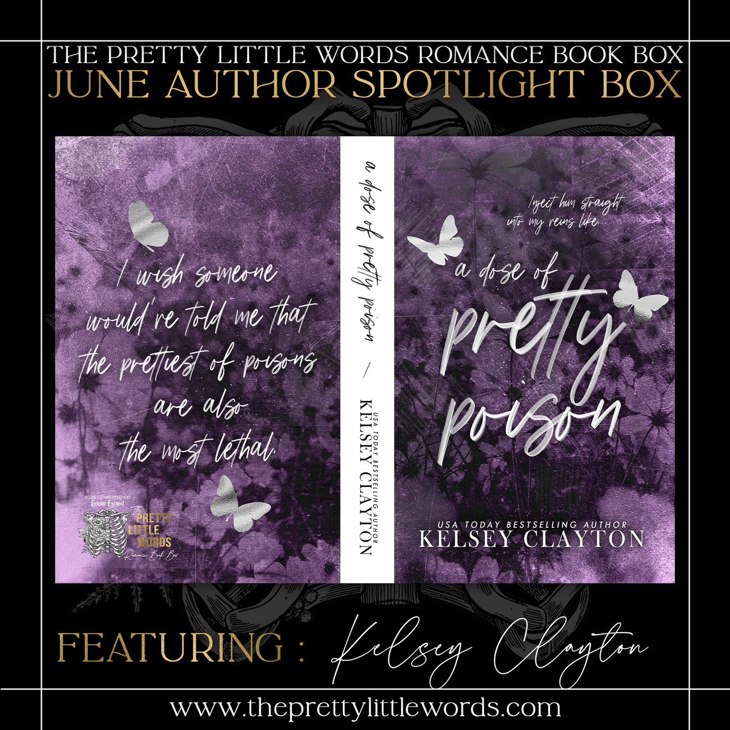 Pretty Poison Trilogy by Kelsey Clayton