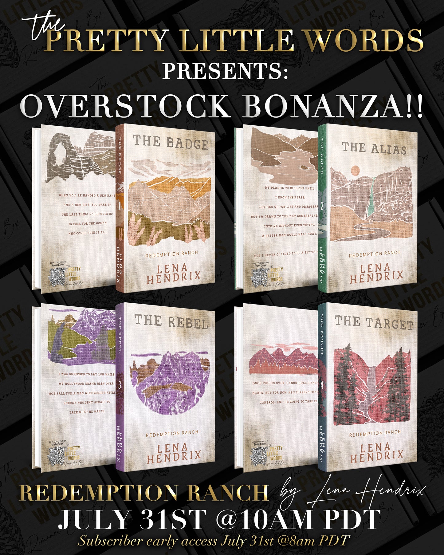 Redemption Ranch Series by Lena Hendrix