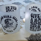 Frosted Glass Mugs - IMPERFECT