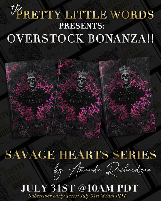 Savage Hearts Series by Amanda Richardson