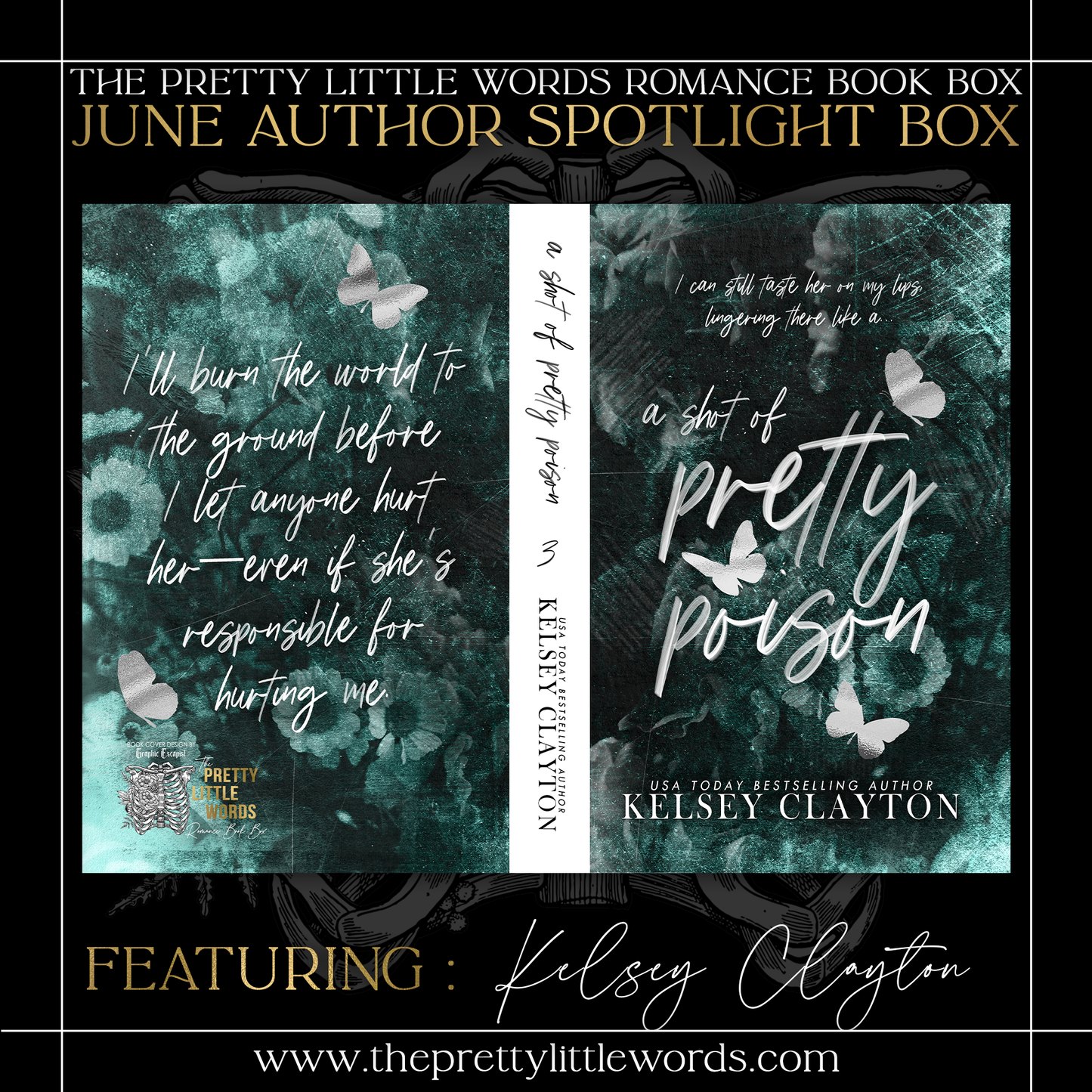Pretty Poison Trilogy by Kelsey Clayton